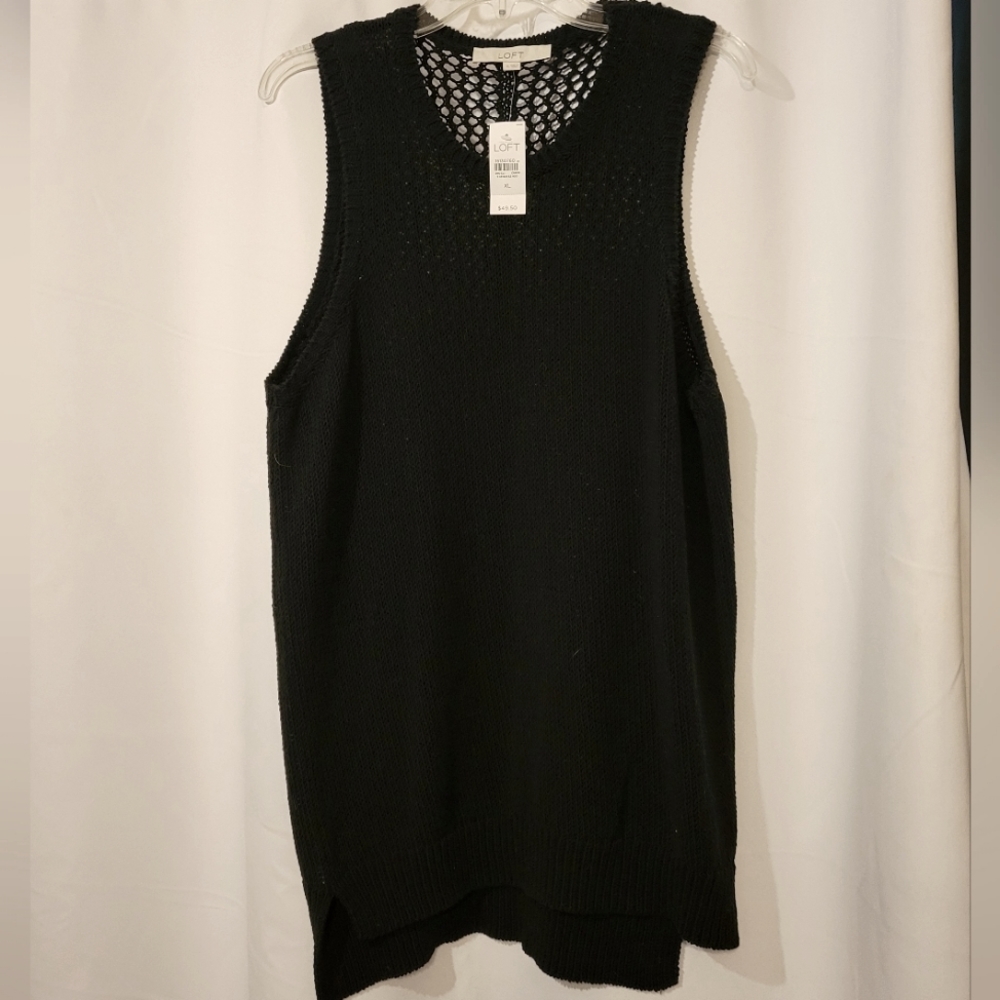 Open back beach sweater